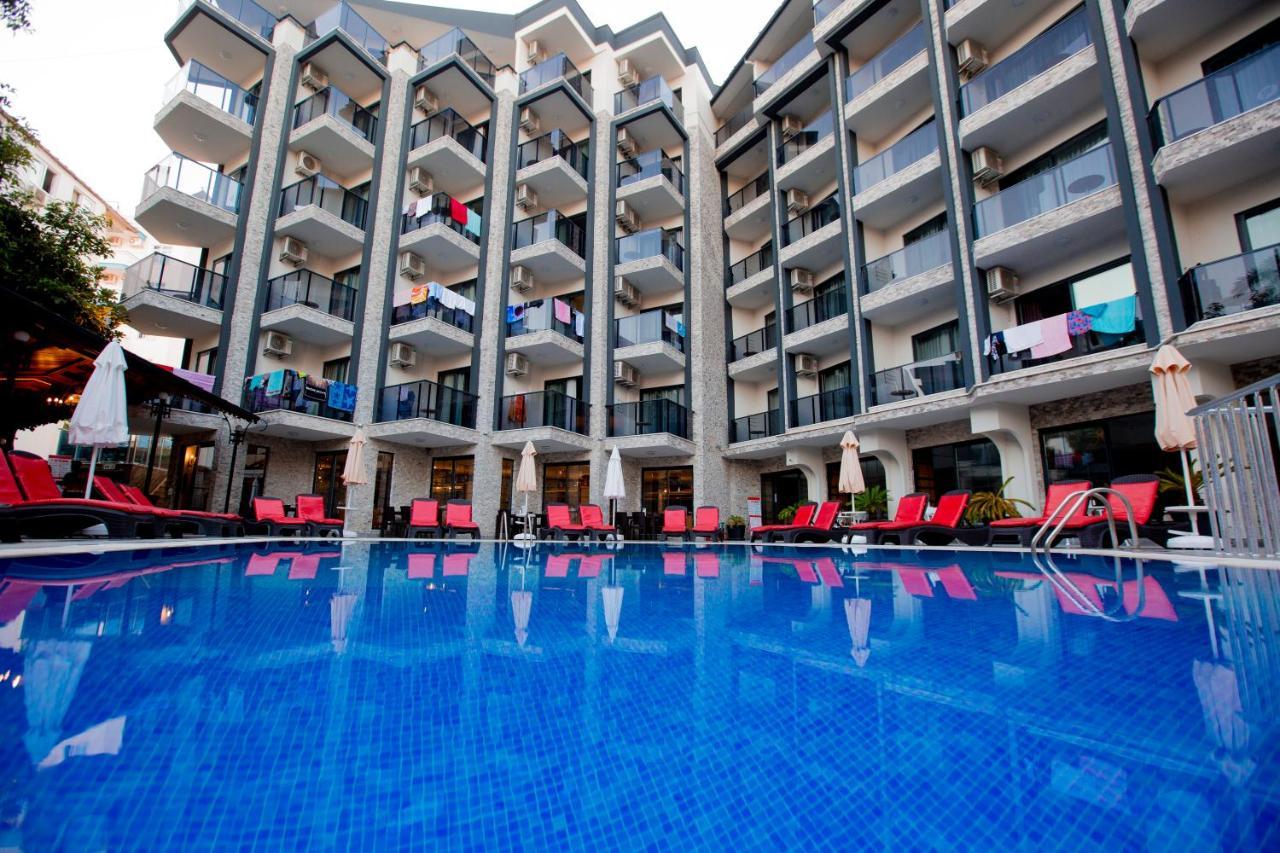 Kleopatra Fatih Hotel Alanya Exterior foto