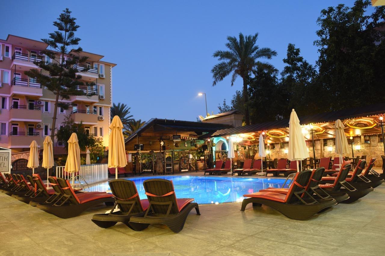 Kleopatra Fatih Hotel Alanya Exterior foto